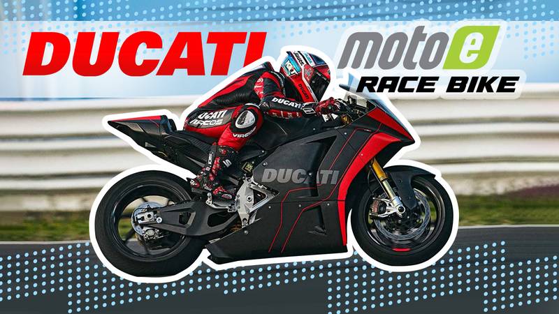Ducati's New MotoE Race Bike is Shocking!