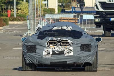 The Lamborghini Aventador's Successor Spied, And It Has A V-12!