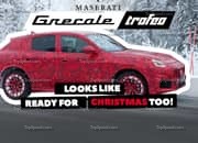 Maserati Grecale Trofeo Spotted in Christmas Red Just In Time for the Holidays - image 1042530