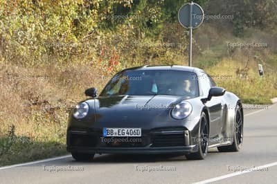 Porsche 911 Sport Classic Caught Testing