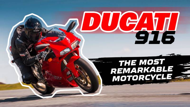 The Ducati 916 Is The Most Significant Motorcycle Ever 
