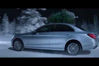 Christmas Throwback: Mercedes C-Class Silent Night Is Still Awesome