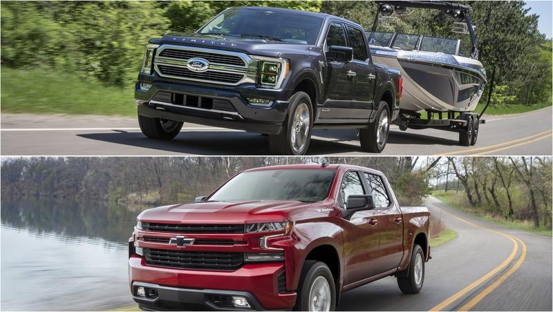 2021 Ford F-150 vs 2021 Chevrolet Silverado 1500: Towing and Payload Capacities