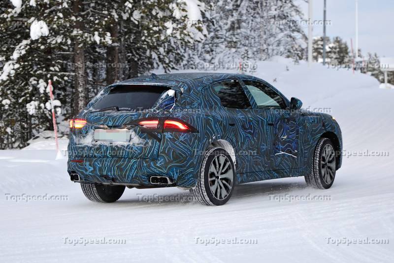 2022 Maserati Grecale Trofeo Spied Playing in the Snow Exterior Spyshots
- image 1042252