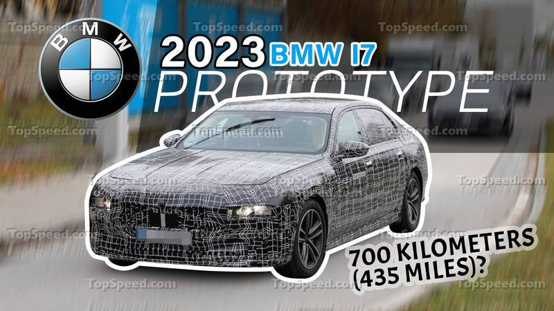 2023 BMW i7 Prototype Benchmarked Against Tesla Model Y and Mercedes EQS