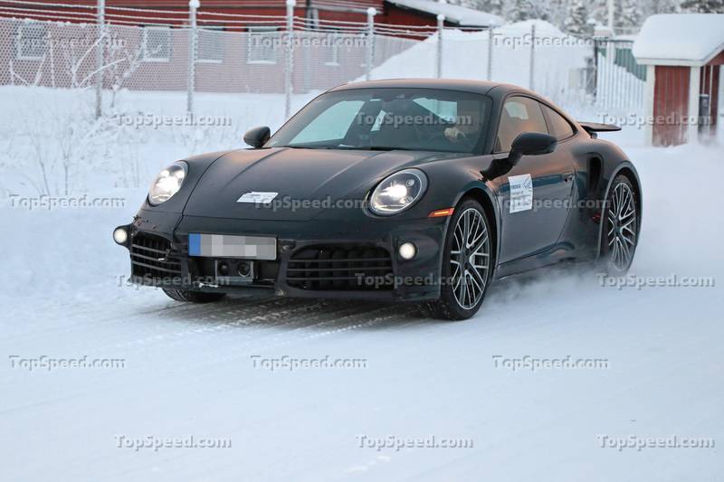 2023 Porsche 911 Turbo Facelift spied for the first time