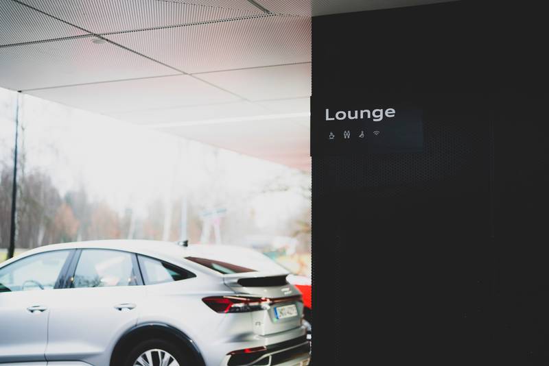 Audi's Innovative Quick Charging Hub: Chill In A Swanky Lounge Or Test Drive an E-Tron
- image 1042346