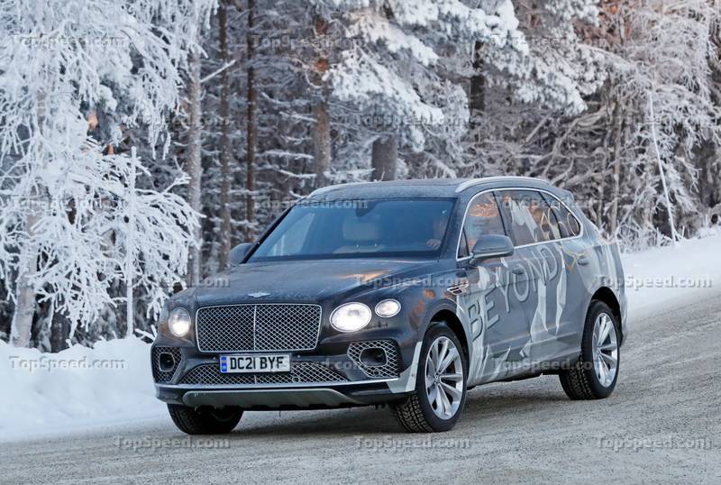 These Spy Shots Of The Bentley Bentayga LWB Prototype Suggest The SUV Might Be Nearing Production