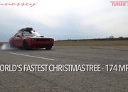 Throwback: Taking a Dodge Challenger Hellcat and a Christmas Tree to 174 MPH Hennessey Style - image 754103