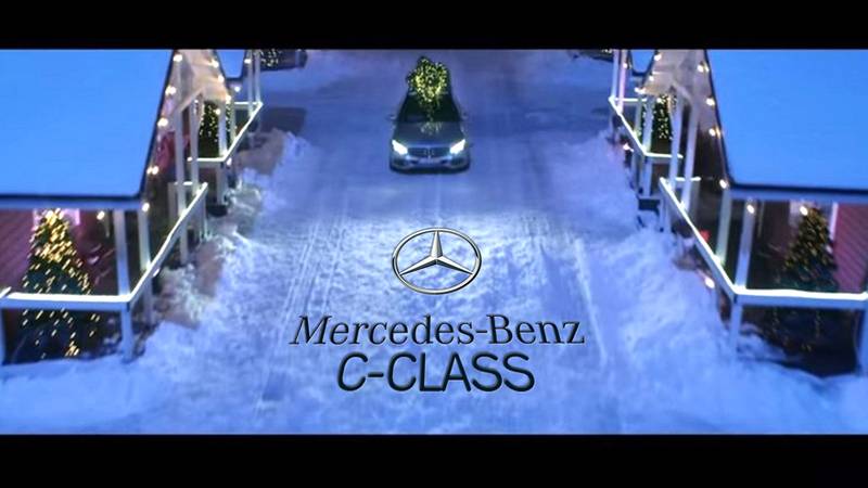 Christmas Throwback: Mercedes C-Class Silent Night Is Still Awesome