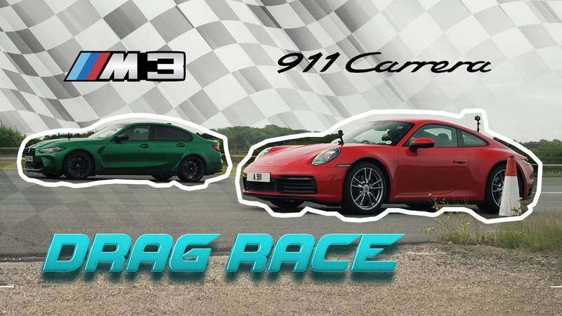 Drag Race: Porsche 911 Carrera vs BMW M3 Competition - Which Car Will Claim Supremacy?