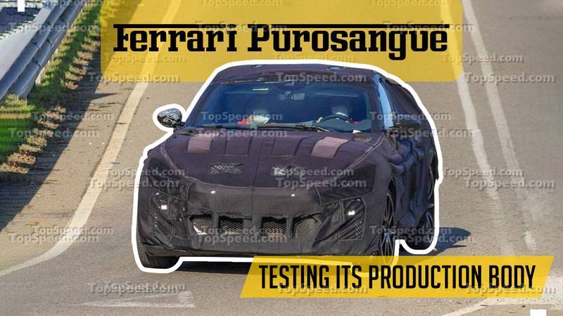 Ferrari Purosangue Reveals Its Production Body