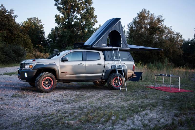 2022 GMC Canyon AT4 OVRLANDX Concept - A Truck To Elevate Your Camping Experience