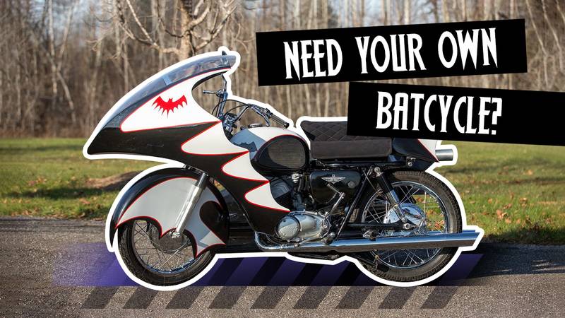 Holy Motorcycles, Batman: It's The Batcycle!