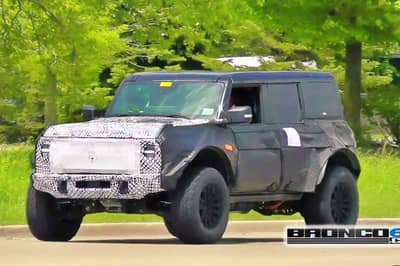 Leaked Data Confirms the Ford Bronco Raptor's Existence 