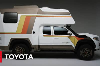 The Toyota Tacozilla is a Tacoma-Based Chinook-Inspired Camper Van 