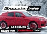 Maserati Grecale Trofeo Spotted in Christmas Red Just In Time for the Holidays - image 1042529