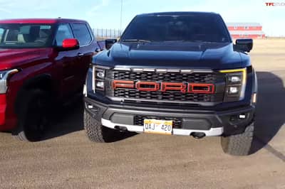 Watch Five Pickup Trucks Try To Invoke The Usain Bolt Spirit In Them In This Drag Race