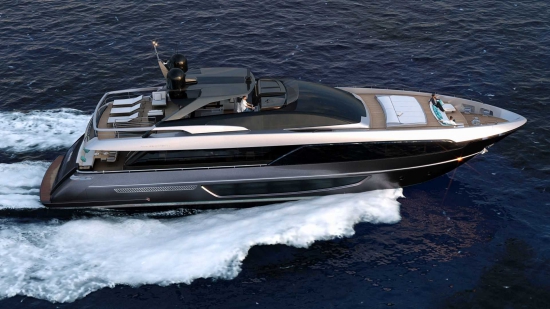 Riva Unveils 100 Corsaro SuperYacht At Cannes Yachting Festival 