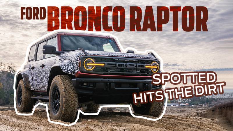 See And Hear The Ford Bronco Raptor As It Plays Around The Sand