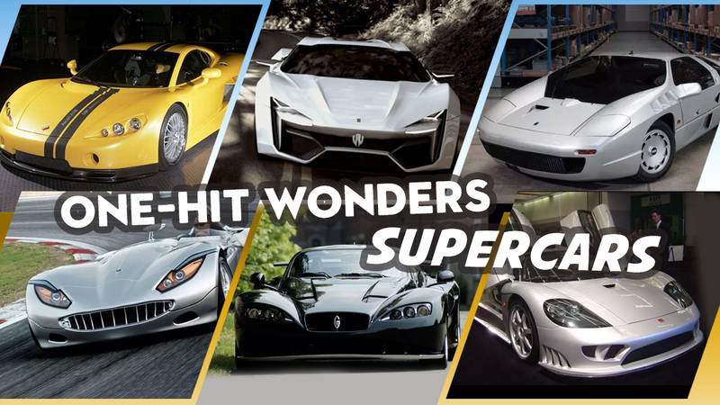 10 Supercars That Were (Sadly) One-Hit Wonders