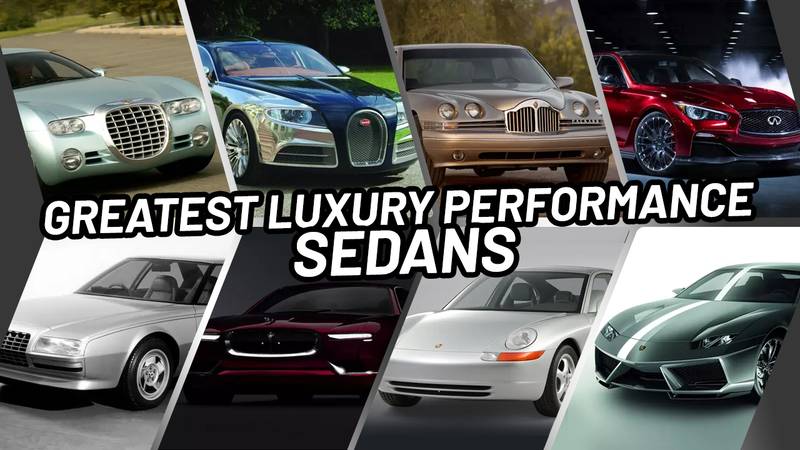 The Greatest Luxury Performance Sedans We Never Got