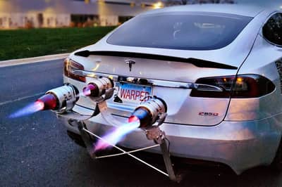 This Jet-Powered Model S Is Unlike Anything You've Seen Or Heard Before