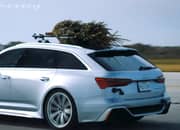 This Audi RS6 Sleigh Takes A Christmas Tree For A Ride! - image 1042663