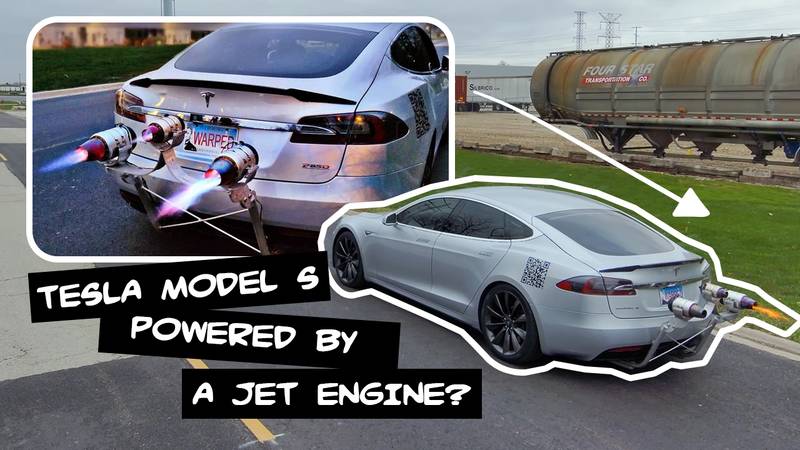 This Jet-Powered Model S Is Unlike Anything You've Seen Or Heard Before