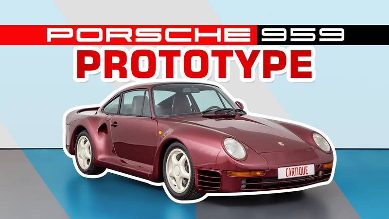 This Porsche 959 Prototype Is One of Very Few Surviving Examples In Existence 
