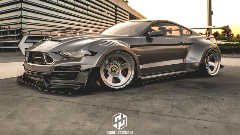 This Rendering of a Shelby Super Snake Widebody Looks Downright Amazing