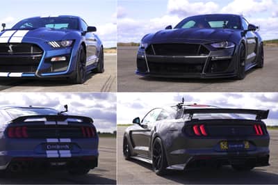 Watch A Ford Shelby Mustang GT500 Take On Another Supercharged Mustang That's Tuned To Make 850+ Horses!