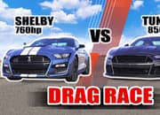 Watch A Ford Shelby Mustang GT500 Take On Another Supercharged Mustang That's Tuned To Make 850+ Horses! - image 1042692
