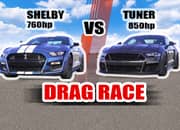 Watch A Ford Shelby Mustang GT500 Take On Another Supercharged Mustang That's Tuned To Make 850+ Horses! - image 1042693