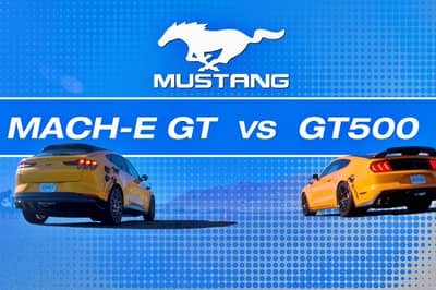 The Ultimate Mustang Showdown: Mustang Mach-E GT Performance Takes On The Shelby Mustang GT500 