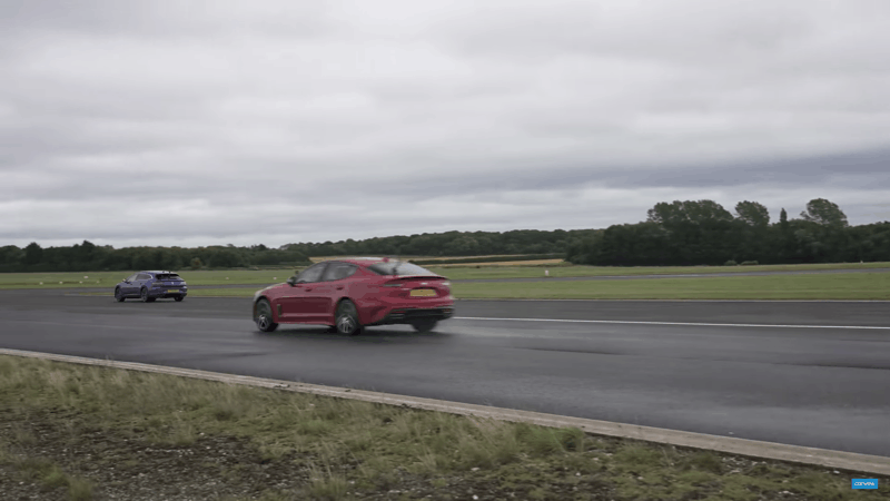 Drag Race: Kia Stinger GT Vs Volkswagen Arteon R Shooting Brake